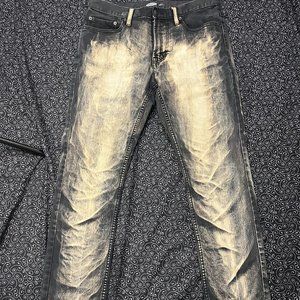 Mens old Navy Repurposed black jeans